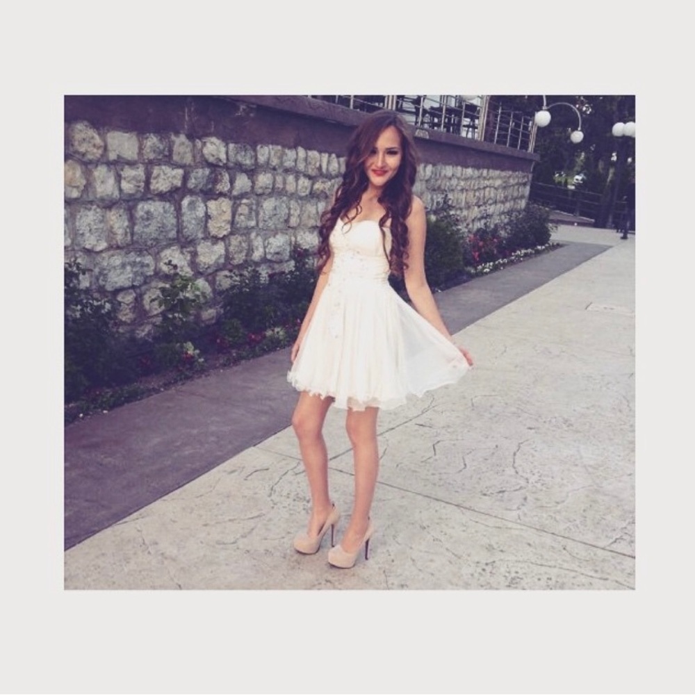 Lace festive dress
